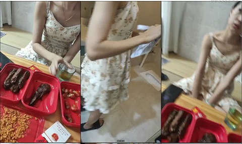 【探花人妻】【恋灬哥】网聊新人极品人妻！喝酒聊天哭了，调情完再开操，伸进裙子猛扣穴，床上猛操爽翻-1